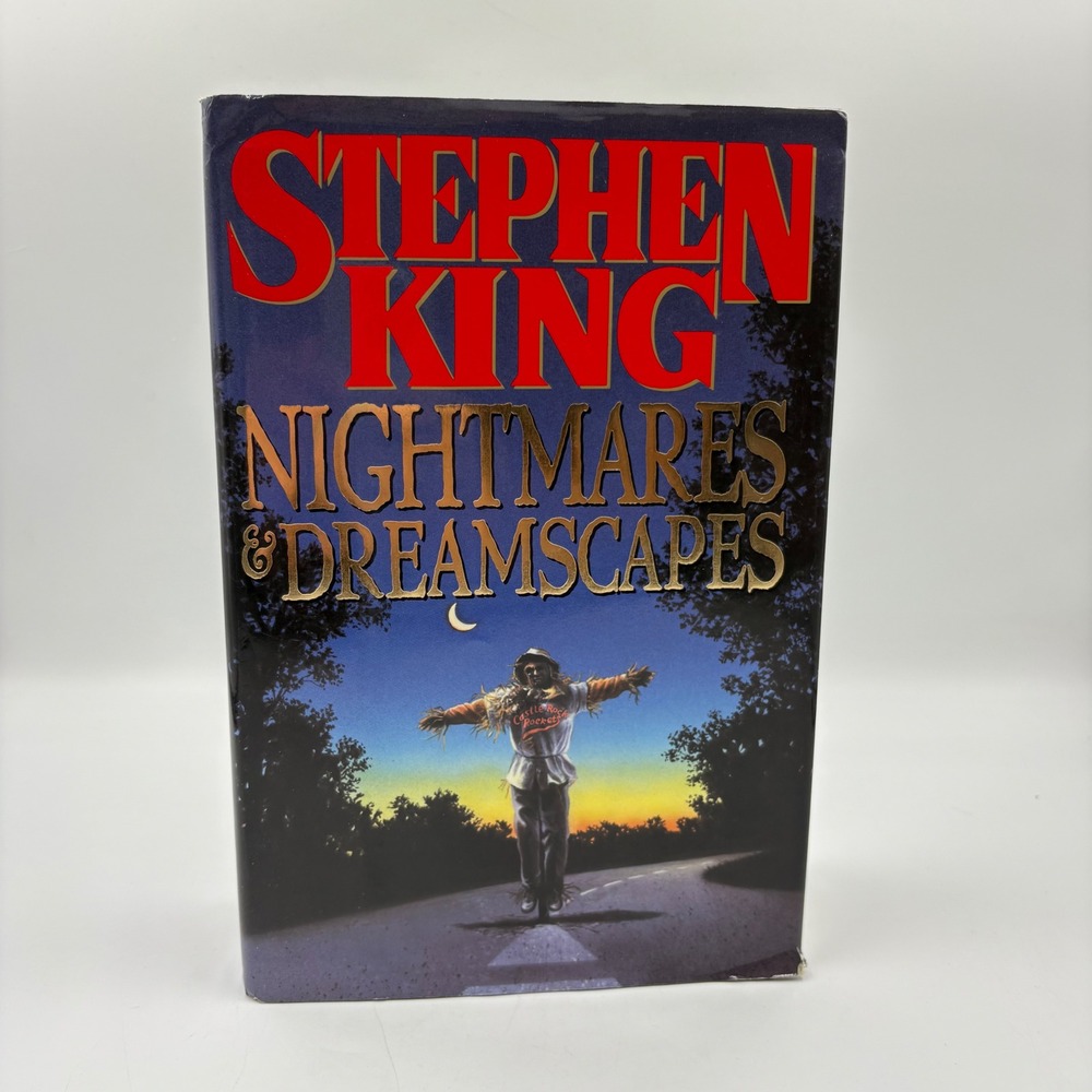 Stephen King Nightmares & Dreamscapes Book Good 1st Ed 1993 Hardcover
